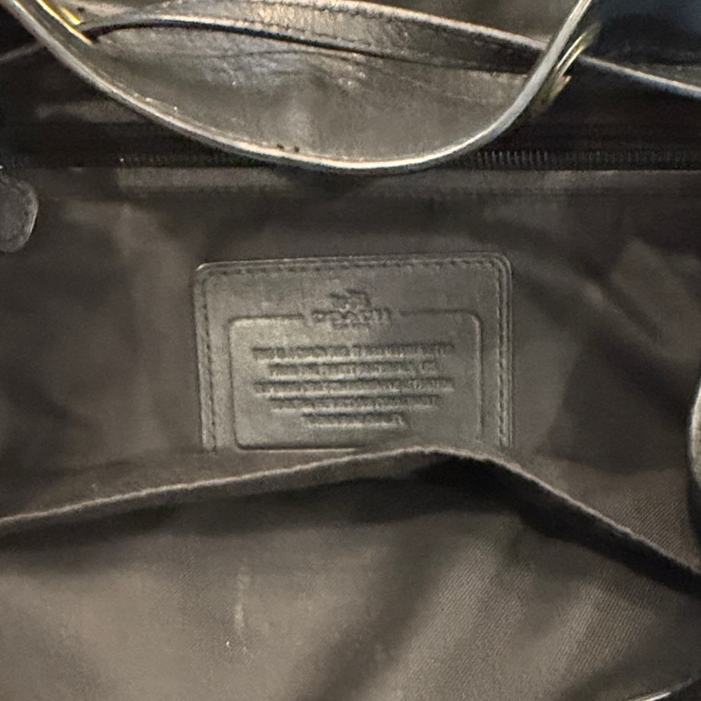 Coach Black Leather Men's Backpack - Picture 3 of 6
